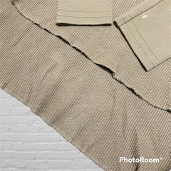 Mila Owe長袖  【フリーサイズ】 ワッフル カジュアル ロングテールの画像