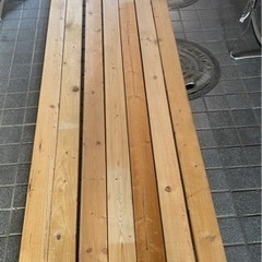 2×4材　木材　7本