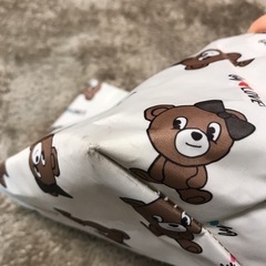 トートバック　ナイロン　くまさん　カバンの画像