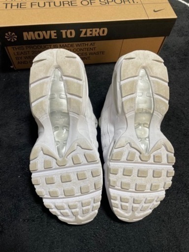 NIKE エアマックス95 トリプルホワイト　24センチ
