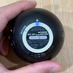 ソニー　スピーカー　SRS-BTV5 Bluetoothの画像
