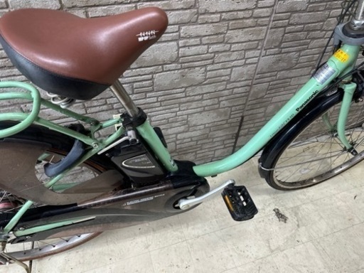 サマーSALE  東京23区配達無料　新基準 Panasonic パナソニック　ビビFX SD 5Ah 電動自転車☆中古☆パナ 612
