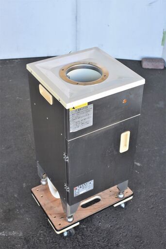 【ヤ取終了9/27】≪yt778ジ≫ 極東産機 麺水切り機 MYB-100H AC100V テボを投入/自動/湯切り/送風式/ラーメン/うどん/そば 現状品 50717-17