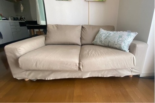 無印良品のソファセット(2人がけと1人がけ)