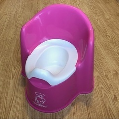 取引中　ベビービョルン　イス型オマル　ピンク　美品