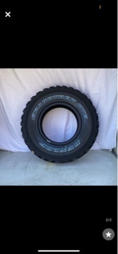 車のパーツ DUNLOP GRANDTREK mt2 235/85/16