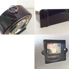 置き時計 幅22.5cm HOUSYO 3針 クォーツ 置時計 時計 ☆ 札幌市 北区 屯田 の画像