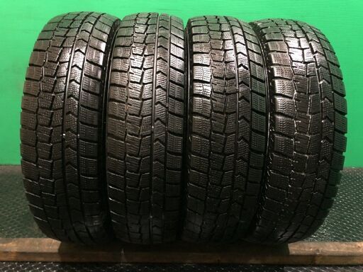 DUNLOP WINTER MAXX WM02 165/70R14 14インチ スタッドレス 4本 22年製 ヴィッツ ベルタ ブーン マーチ等　(MTL234) クレジットカード QR決済可能