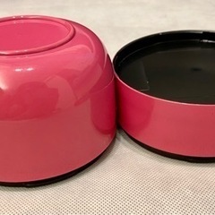美品 お弁当箱 二段弁当 ピンク 弁当箱 ランチの画像
