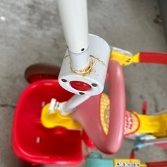 値下げしました。アンパンマン　三輪車の画像