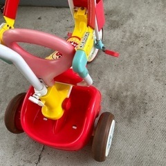 値下げしました。アンパンマン　三輪車の画像