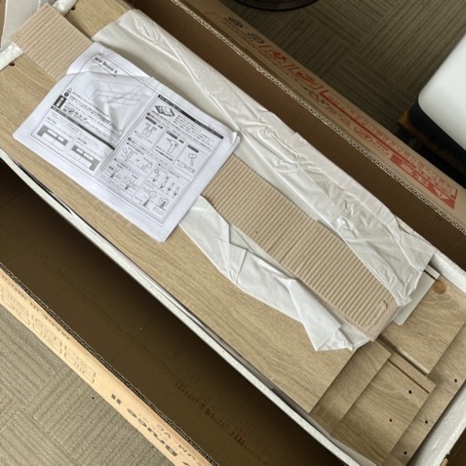 【新品未使用‼】LOWYA ロウヤ New Bruce Ⅱ ニューブルース Ⅱ 95cm~166.5cmテレビ台 ローボード