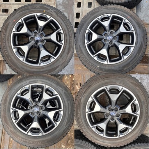 スバル純正ホイールタイヤ　225/60R17