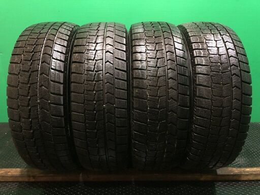 DUNLOP WINTER MAXX WM02 215/65R16 16インチ スタッドレス 4本 21年製 バリ溝 アルファード ヴェルファイア等　(MTF423) クレジットカード QR決済可能
