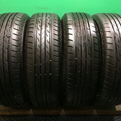 BS BRIDGESTONE NEXTRY 185/65R14 14インチ 夏タイヤ 4本 19年製 バリ溝 ラシーン モビリオスパイク エアウェイブ等　(MTF412) クレジットカード QR決済可能