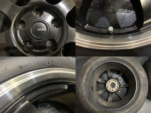 【SEIBERLING SL201 215/60R17】夏タイヤ【G-SPEED 17インチ 7J5HPCD114.3+38】21年製