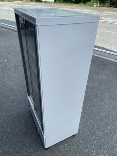 ■中古品 ホシザキ小形冷蔵ショーケース SSB-70CT2 2019年 206Ｌ 700ｘ450ｘ1410ｍｍ 動作問題なし■