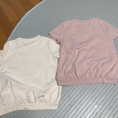GAP KIDS 130cm 半袖　白　ピンクの画像