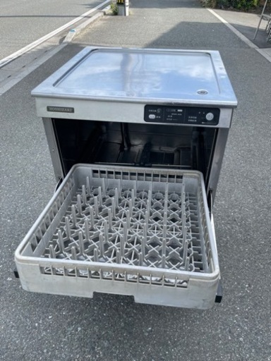 ■中古品 ホシザキ業務用食器洗浄機 JWE-400TUA 2012年 100V アンダーカウンタータイプ 動作問題なし ■