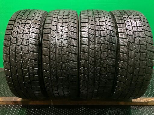 DUNLOP WINTER MAXX WM02 205/60R16 16インチ スタッドレス 4本 21～22年製 ステップワゴン レガシィB4 ヴォクシー等　(MTI289) クレジットカード QR決済可能