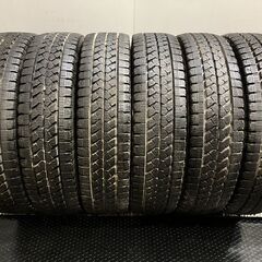 BS BLIZZAK W979 205/85R16 117/115L LT 16インチ ライトトラック用 スタッドレス 6本 バリ溝 エルフ アトラス ダイナ　(TF080)  クレジットカード QR決済可能