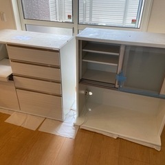 食器棚（良縁付き）8/20までに引き取ってください⭐︎