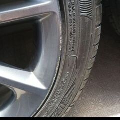 レクサスct200h 純正ホイル、タイヤ４本の画像