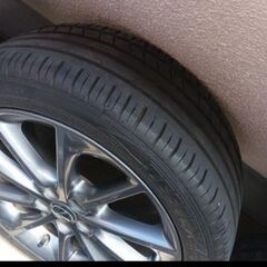 レクサスct200h 純正ホイル、タイヤ４本の画像