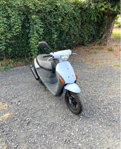 607. 動画あり　スズキ　レッツ4  社外マフラー　原付　バイク　50cc   4スト　車体