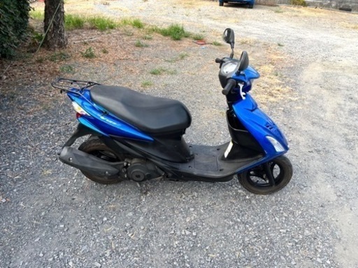 608.  動画あり　スズキ　アドレスV125S  CF4MA  小型　バイク　125cc   車体