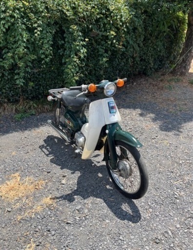 611.  動画あり　ホンダ　スーパーカブ50  3速　原付　バイク　50cc   車体
