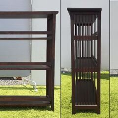 ヴィンテージ 北海道民芸家具 無垢材 飾り棚 格子棚 オープンラック ヴィンテージ 北海道民芸家具 無垢材 飾り棚 格子棚 オープンラック