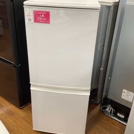 SHARP シャープ 2ドア冷蔵庫 SJ-14X-W 2013年製【トレファク 川越店】
