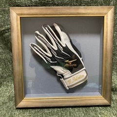 ヤクルト　バレンティン選手　グラブ額装品