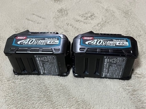 マキタ40vバッテリー