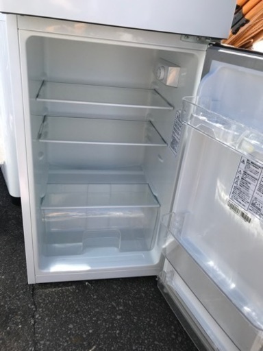 【120L】Hisense ハイセンス 2ドアノンフロン冷蔵庫 エディオンオリジナル ホワイト HR-B1201