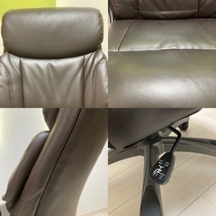 【取引済・ニトリ】L字デスク + ワークチェア エステン 机椅子2点セットの画像