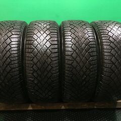 Continental ContiVikingContact7 205/55R16 16インチ スタッドレス 4本 バリ溝 VW/ゴルフ audi/A3 ミニクラブマン等　(MTJ362)  クレジットカード QR決済可能