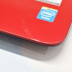 全国配送可♪ NEC Bluetooth、カメラ、マイク、WiFi搭載！ 大容量 750GB HDD 大特価 赤 ノートパソコン♪ SSD換装可！ CD DVD リモート 大容量 Web会議 WPS Office YouTube 学生 主婦 初心者さん 初期設定済み！  Excel、Word、PowerPoint☆の画像