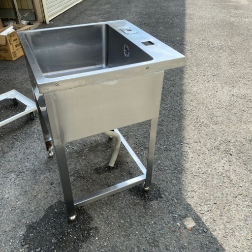 【受付終了】1槽シンク　600×600×800mm