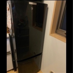 2ドア冷蔵庫　8/10引き取り