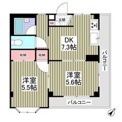 💙💙フリーレント1ヶ月付き😍敷礼０！《2DK》四街道市🐻四街道駅...