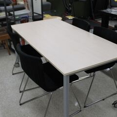 ミーティングテーブルセット イス4脚