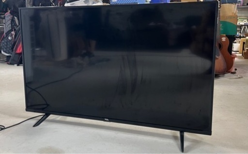 【ジ　0809-14】 2021年製　TCL 50型液晶テレビ 50P615 4K対応　動作確認済　リモコン有 
