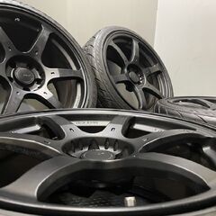 タイヤ走行短め【FEDERAL 595 EVO 245/35ZR19】【RAYS VOLK RACING VR G2 レイズ ボルクレーシング 19インチ 9.5J5HPCD114.3+30】(VTG680) クレジットカード QR決済可能