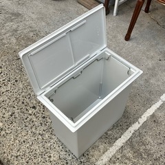 無印 ゴミ箱 ダストボックス スライド式 横開き の画像