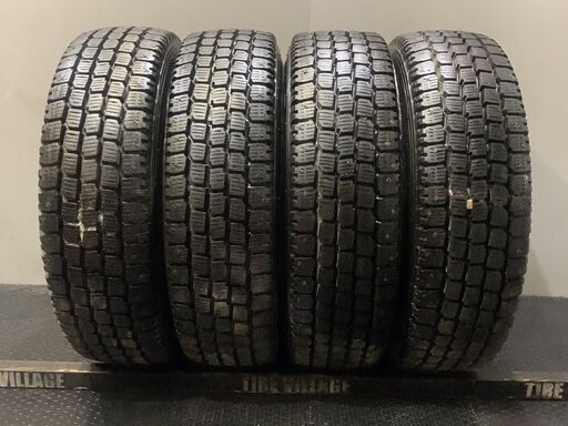 YOKOHAMA SY01 195/75R15 109/107L LT 15インチ スパイクタイヤ 4本 バリ溝 マカロニピン 希少　(TF091) クレジットカード QR決済可能
