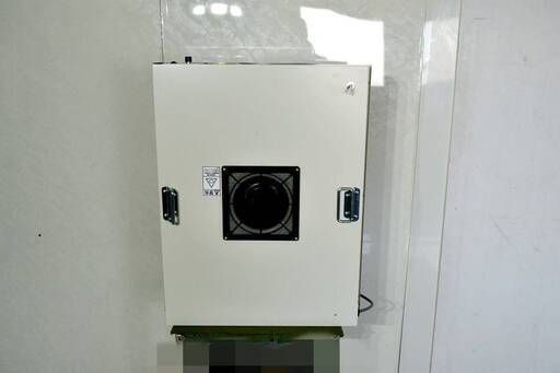 山口)下松市より　松定プレジション　ユニキューブ用空気清浄機　FAN　FILTER　UNIT　NSF-13BHF　単相100～240V　年式不明 　BIZKH14H