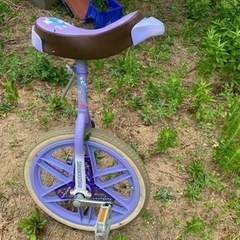 子供用自転車➕一輪車の画像