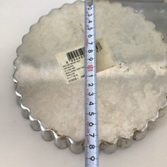 キッシュ型✖️2個の画像
